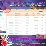 BUKTI JACKPOT LIVE ROULETTE MACAO TERPERCAYA DI INDONESIA TGL 30-06-2024