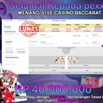 BUKTI JACKPOT LIVE CASINO BACCARAT 11 TERPERCAYA DI INDONESIA TGL 10-08-2024